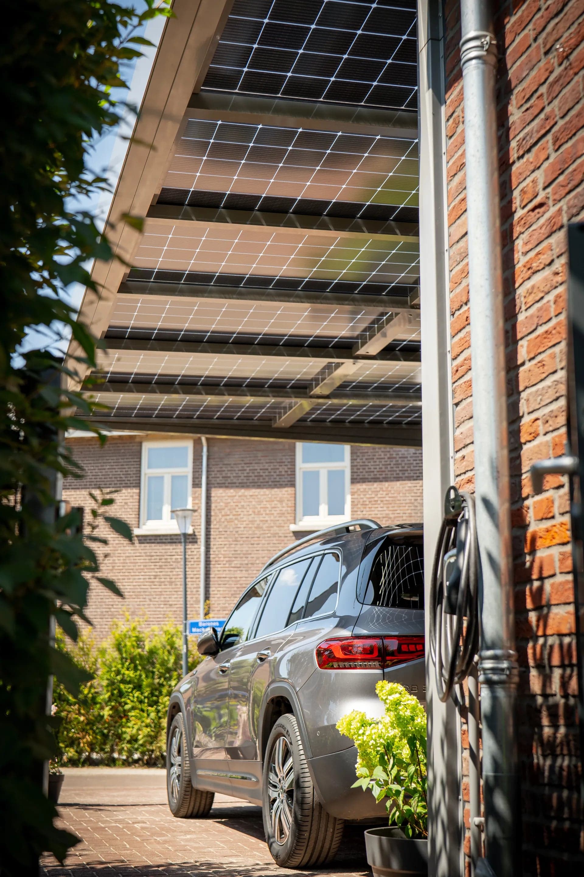 Warmgesmeed aluminium frame van CUBO Solar